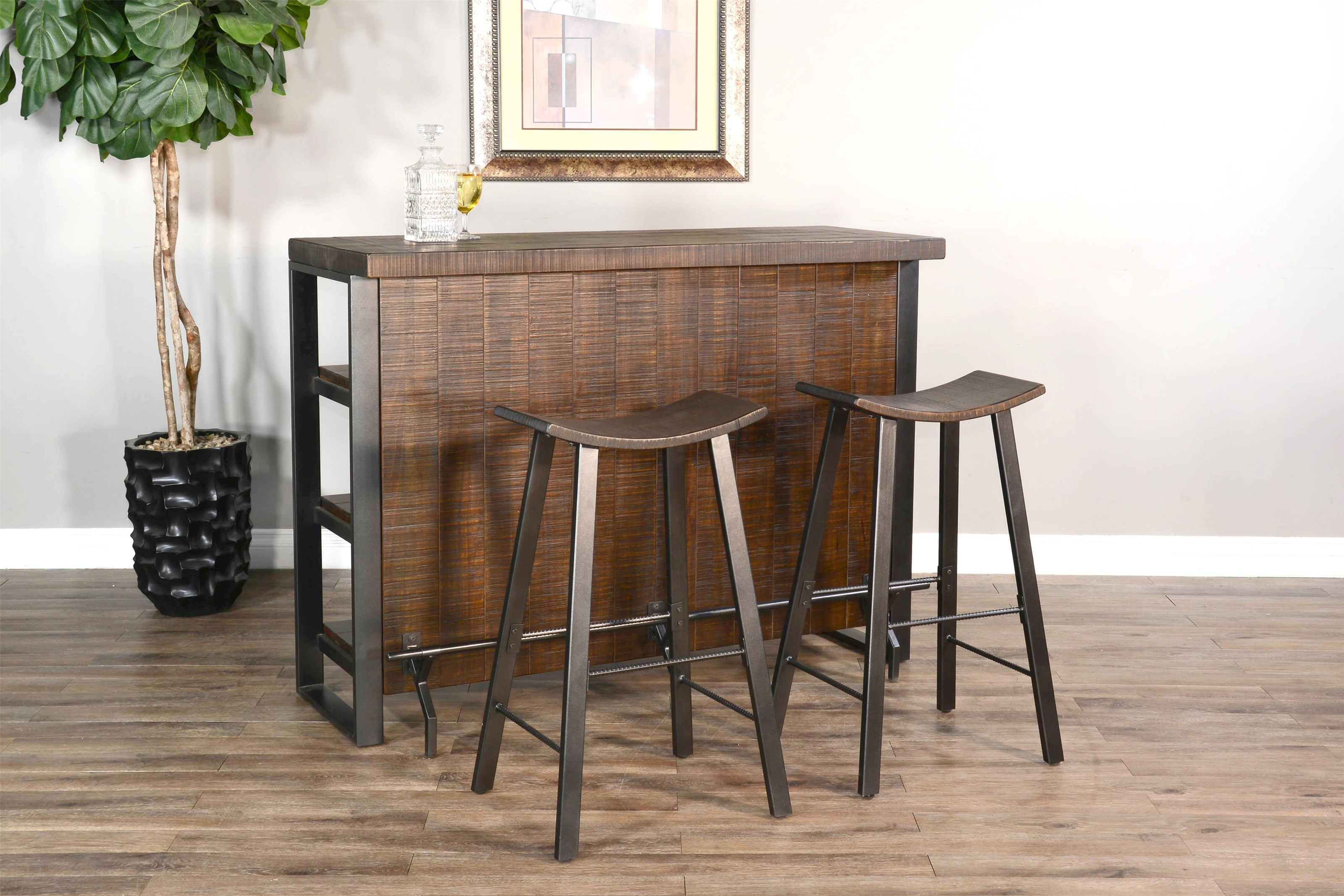 Indoor bar sale set with stools